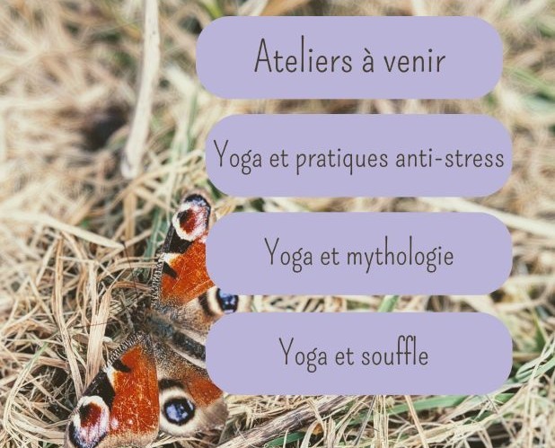 Les stages de Sama Yoga de Lucille Pottier  arrivent bientôt. 